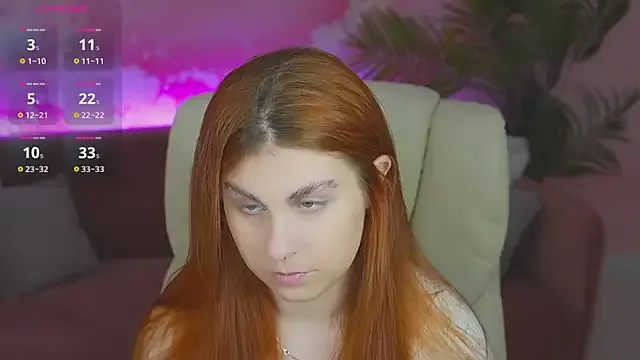 GingerPinky on StripChat 